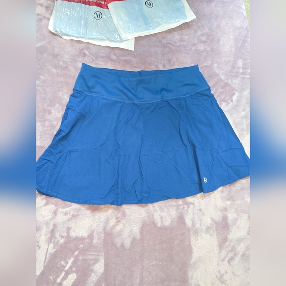 Teal Athletic Skirt - Picture 2 of 7